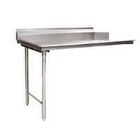 Eagle Group 24" Clean Dishtable, 16/3 Stainless Steel - CDTR-24-16/3-X
