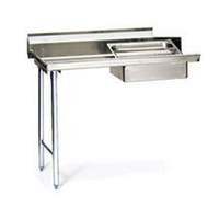 Eagle Group 72" Soiled Dishtable, 16/3 Stainless Steel - SDT*-72-16/3