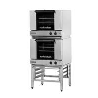 Moffat Electric Dble Stack Convection Oven 3 Half Size Pan w/ Stand - E22M3/2