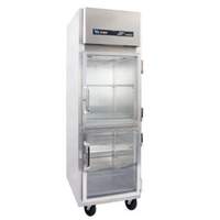 Victory Refrigeration 27" V-Series Top Mounted Two Glass Door Reach-In Freezer - VF-SA-1D-HG