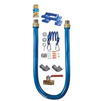Dormont 48" Gas 3/4" Connector Kit Snapfast w/ 1 Pair Safety-Set - 1675KIT48PS