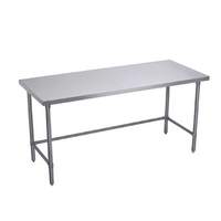 Elkay Foodservice 36" x 24" Work Table 16/300 S/s w/ Galvanized Cross Bracing - WT24X36-STGX