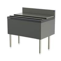 Perlick 36in Stainless Full Depth Ice Bin Jockey Box With Cold Plate - TSF36IC10 