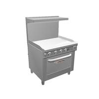 Southbend 36in S-Series Range with Convection Oven & 36in Griddle - S36A-3G 