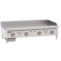 Vulcan Medium Duty 48in Snap Action Thermostatic Gas Griddle - VCRG48-T 