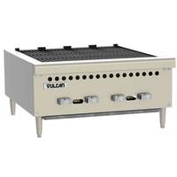 Vulcan 25in Low Profile Countertop Radiant Gas Charbroiler - VCRB25 