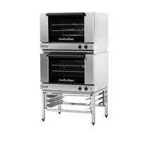 Moffat Turbofan Dual Electric 3 Full Pan Convection Oven with Stand - E27M3/2 