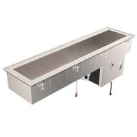 Vollrath 4 Pan Refrigerated Short Side Cold Pan Drop-In - 36658