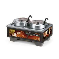 Vollrath Countertop Soup Merchandiser with 7 Qt Accessory Pack - 720202002