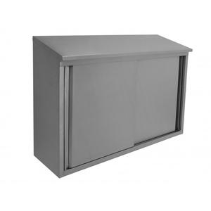 GSW USA CWD-1560S 60in x 15in 18-Gauge Stainless Steel Enclosed Wall Cabinet 