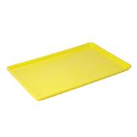 Winco Plastic Tray 18in x 26in Plastic Yellow - FFT-1826YL