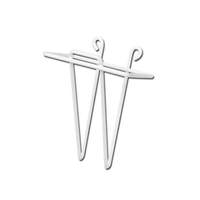 Winco 4.25in Wire Scoop Holder Wall Mounted - WHW-4 