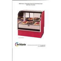 Marc Refrigeration 48" Curved Glass Electric Hot Food Display Case (Wet or Dry) - WBCH-48
