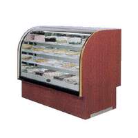 Marc Refrigeration 49-1/2" Lift Up Hi Vol Curved Glass Dry Bakery Display Case - LUBCD-48