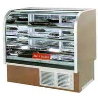 Marc Refrigeration 59" High Volume Curved Glass Refrigerated Deli Case - DCR-59