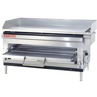 Grindmaster-Cecilware 42in Counterop Gas Griddle Overfire Broiler - HDB2042