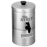 Grindmaster-Cecilware Stainless Steel Syrup Warmer / Dispenser - 1 Gal. Capacity - SD1