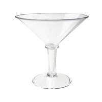 G.E.T. 3ea - 48oz 9.25in SAN Martini Glass 9in Tall - Clear - SW-1419-1-SAN-CL 