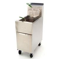 Frymaster 43lb Super Runner NAT Gas Deep Fryer 105,000 BTUs - SR142G-NAT