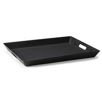 G.E.T. 6ea -15inX20in ABS Room Service Tray - Black - RST-1522-BK 