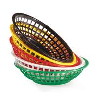 G.E.T. 3 Dozen - 8" Rnd Bread & Bun Basket - Available in 6 Colors - RB-820-*
