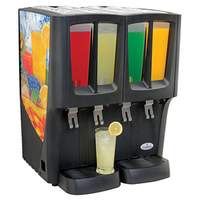 grindmaster-cecilware-grindmaster-cecilware Crathco G-Cool Mini-Quattro (4) - 2.4 Gal Beverage Dispenser - C-4D-16 
