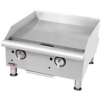 APW Wyott Champion 48" Countertop Natural Gas Griddle - Thermostatic - GGT-48I