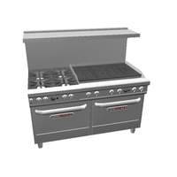 Southbend Ultimate Range w/ 36" Charbroiler, 4 Burners & 2 Conv. Ovens - 4601AA-3C*