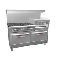 Southbend Ultimate 60in Range with 24in Griddle / Broiler & 2 Conv. Ovens - 4601AA-2RR 