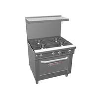 Southbend Ultimate 36in Range with 4 Large Burners & Standard Oven - 4367D 