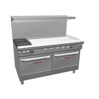 Southbend Ultimate 60in Range with 2 Burners & 2 Standard Ovens - 4602DD-4TL 