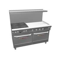 Southbend Ultimate 60" Range w/ 4 Burners & 2 Convection Ovens - 4602AA-3TL