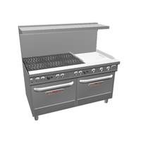 Southbend Ultimate 60in Range with 6 Burners & 2 Convection Ovens - 4602AA-2TL 