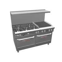 Southbend Ultimate 60" 5 Burner Range w/ 2 Convection Ovens - 4605AA-2CL