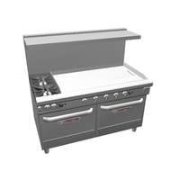 Southbend Ultimate 60in 2 Star Burner Range with 48in Thermostatic Griddle - 4603DD-4T* 