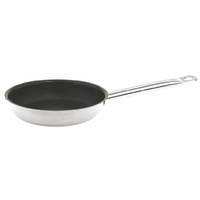 Thunder Group 8" Induction Fry Pan 18/8 Stainless Steel Quantum II, NSF - SLSFP308