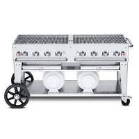 Crown Verity, Inc. 60in Stainless Steel Country Club Charbroiler Grill - LP - CV-CCB-60