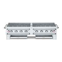 Crown Verity, Inc. 60in Stainless Steel Portable LP Stacking Outdoor Grill - CV-PCB-60