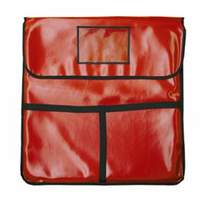 Thunder Group Pizza Delivery Bag Red Insulated 24in x 24in x 5in - PLPB024 