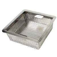 Thunder Group Stainless Steel Floor Drain colander 8 1/2in x 8 1/2in x 3in - SLFDS385 