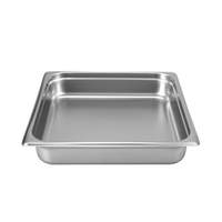 Thunder Group Stainless Steel 2/3 Size Steam Table Pan 2.5in Deep 24 Gauge - STPA3232 