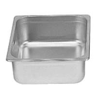 Thunder Group Steam Table Pan 1/2 Size 4" Deep 24 Gauge Stainless Steel - STPA8124