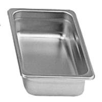 Thunder Group Steam Table Pan 1/3 Size 2.5" Deep 22 Gauge Stainless Steel - STPA6132