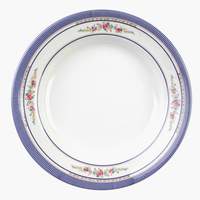 Thunder Group Melamine Soup Plates 9.25" Set of 1 Dozen Six Color Options - 1109