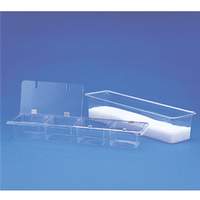 Spill-Stop Bar Condiment Caddy Four Compartment Clear Acrylic - 151-04