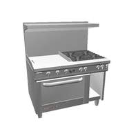 Southbend 48in S-Series Range with Standard Oven & 24in Therm. Griddle - S48DC-2T 