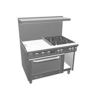 Southbend 48in S-Series Range with Convection Oven & 24in Therm. Griddle - S48AC-2T 