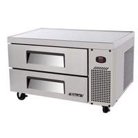 Turbo Air 36in stainless steel Chef Base Cooler with 2 Drawers - 4.98cuft - TCBE-36SDR-N6 