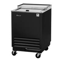 Turbo Air 24" Glass Chiller & Froster w/ Black Exterior - 4.56 CuFt - TBC-24SB-GF-N6