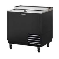 Turbo Air 36in Glass Chiller & Froster with Black Exterior - 9.74cuft - TBC-36SB-GF-N 